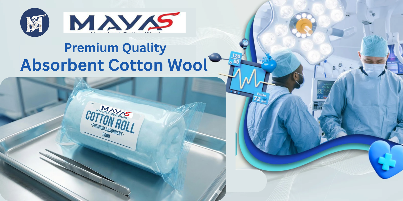 Mayas Surgical Cotton Mills - Cotton, Cotton Balls & Cotton Roll Manufacturer
